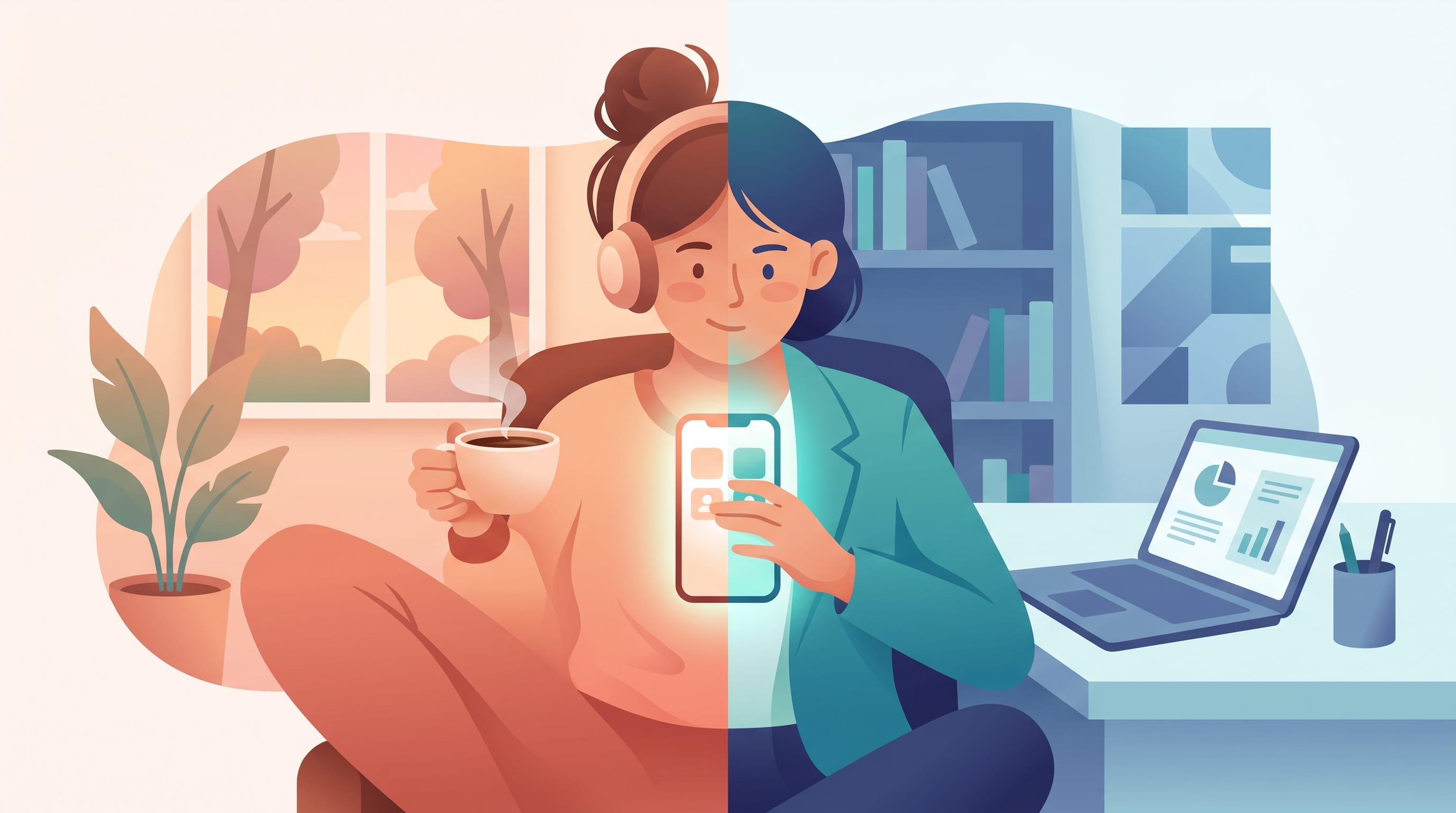 One Identity, Two Faces: How to Separate Personal and Business Social Media Without Two Phones